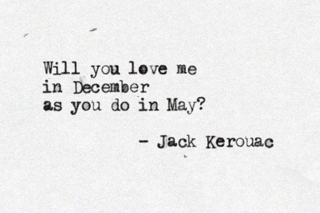 jack kerouac love quotes